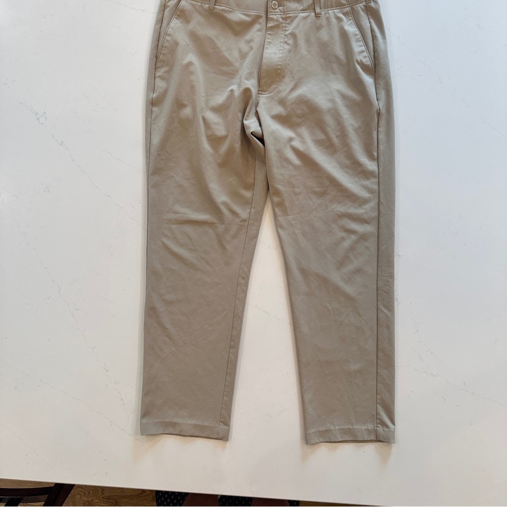 Ben Hogan Tan Golf Pants Slim Fit